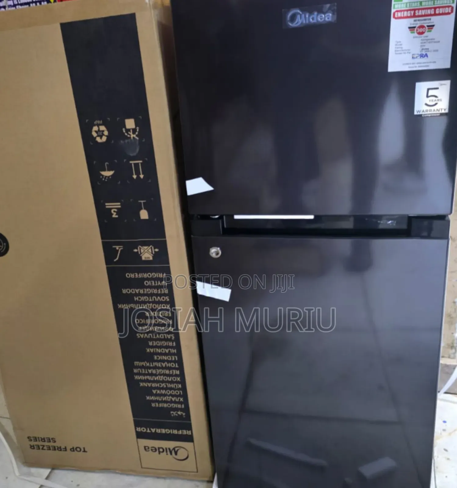 Midea 128l 2 Door Refrigerator