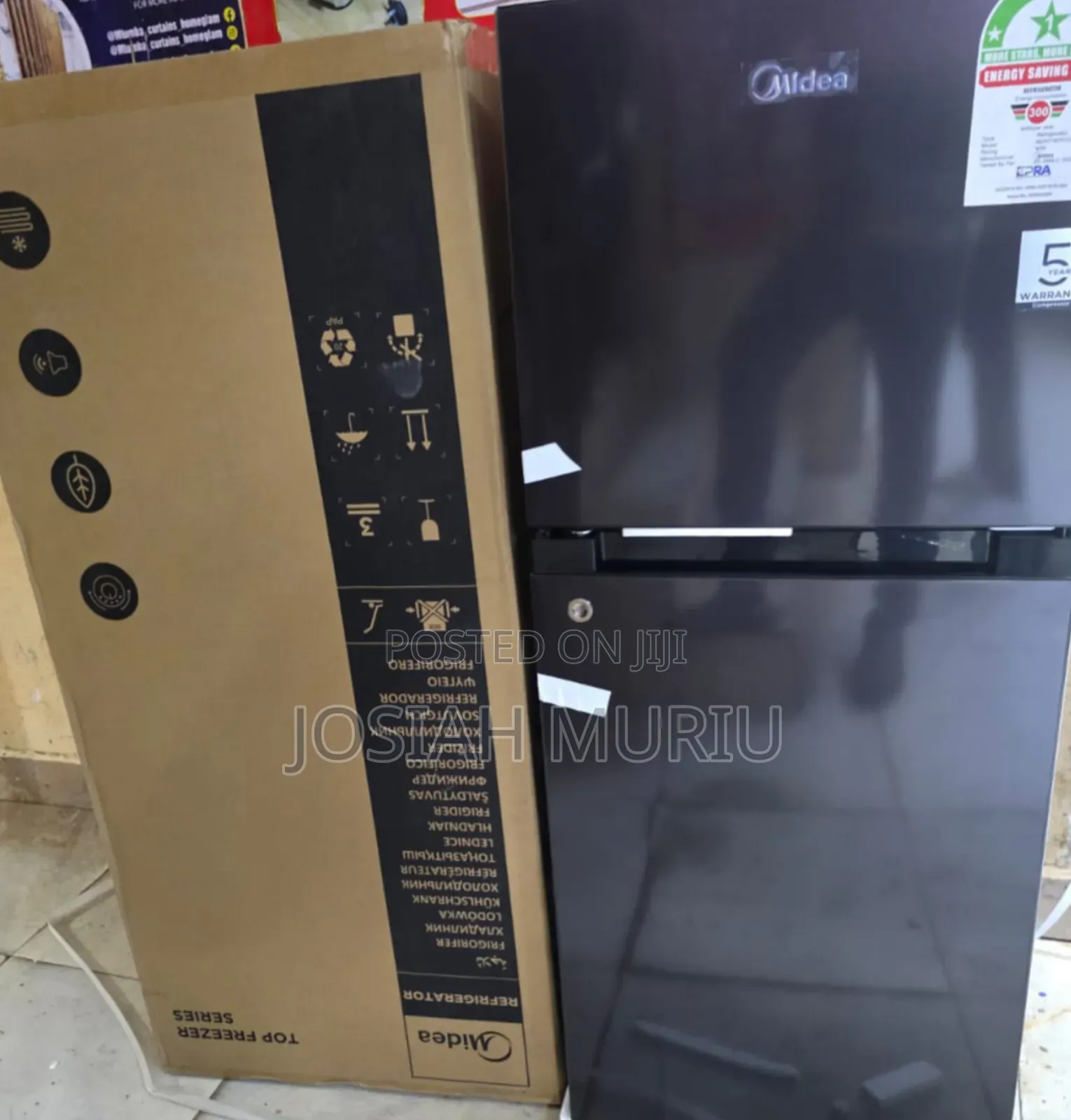 Midea 128l 2 Door Refrigerator