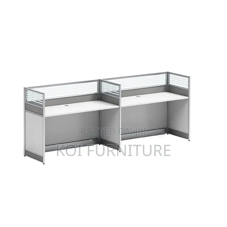 Office Workstation; Imported Linear 2 Way Workstation
