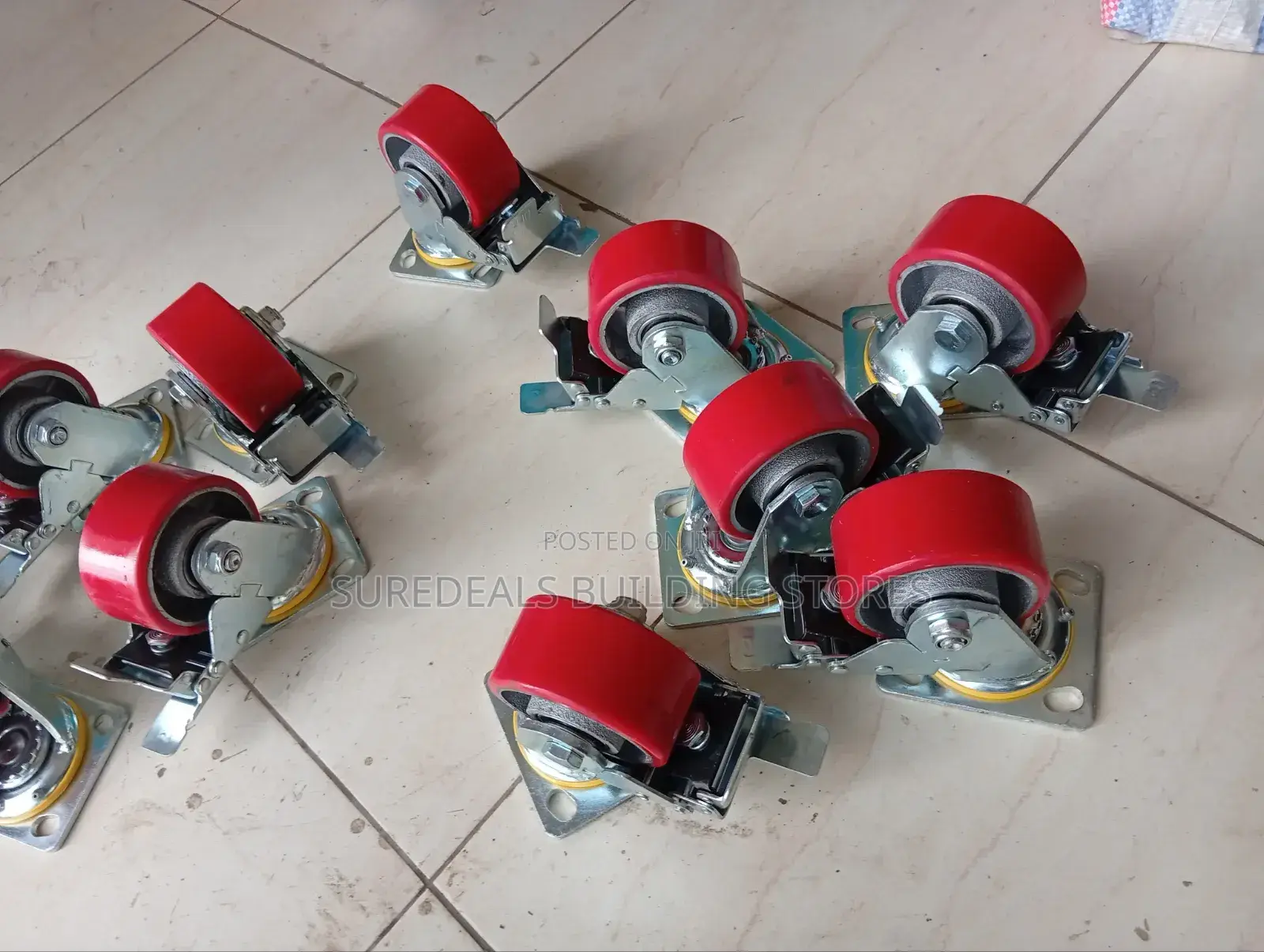 3" Trolley Caster Wheels