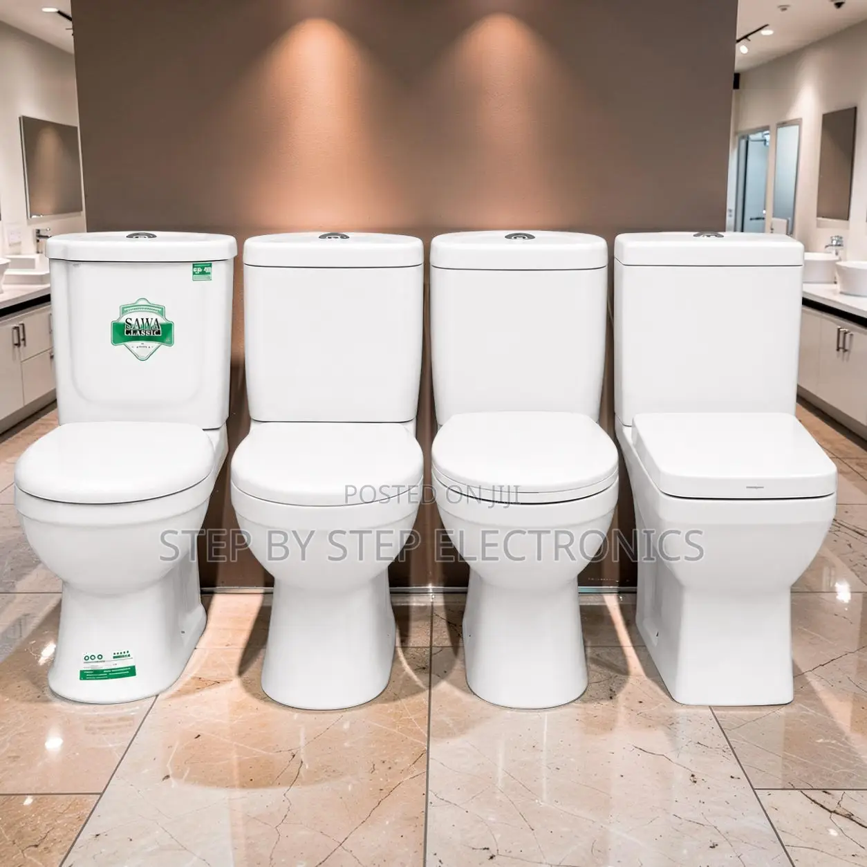 Luxury White Toilet Bowl Collection for Residential and Commercial Use