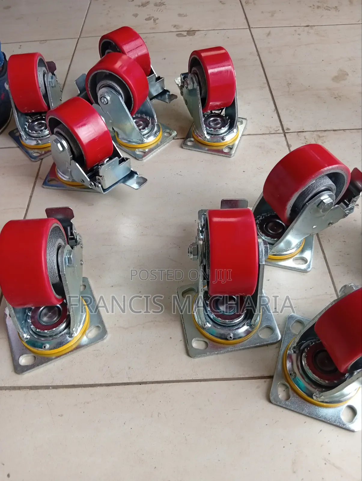 Rotating Castor Wheels