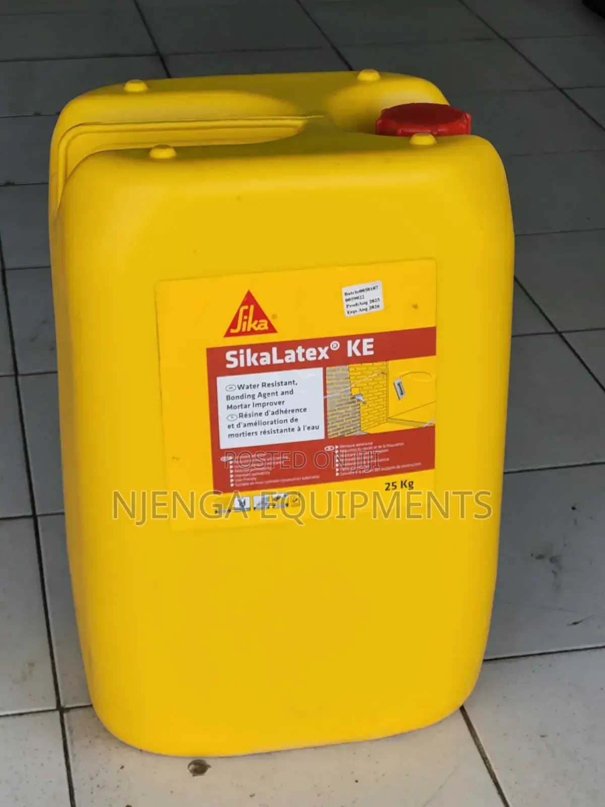 SikaLatex KE Water-Resistant Bonding Agent Mortar Improver (25 Kg)
