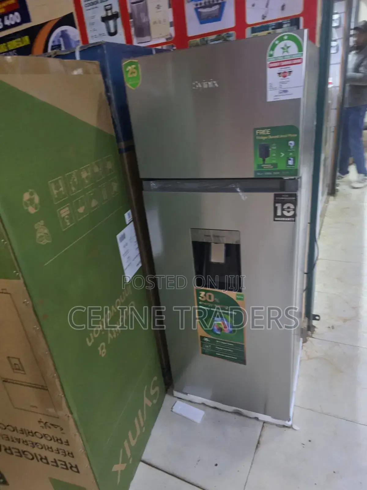 Synix 210l No Frost Refrigerator With Dispenser