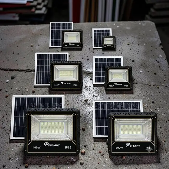 Dusk to Dawn 100W 300W 400W Solar Flood Light Wholesale