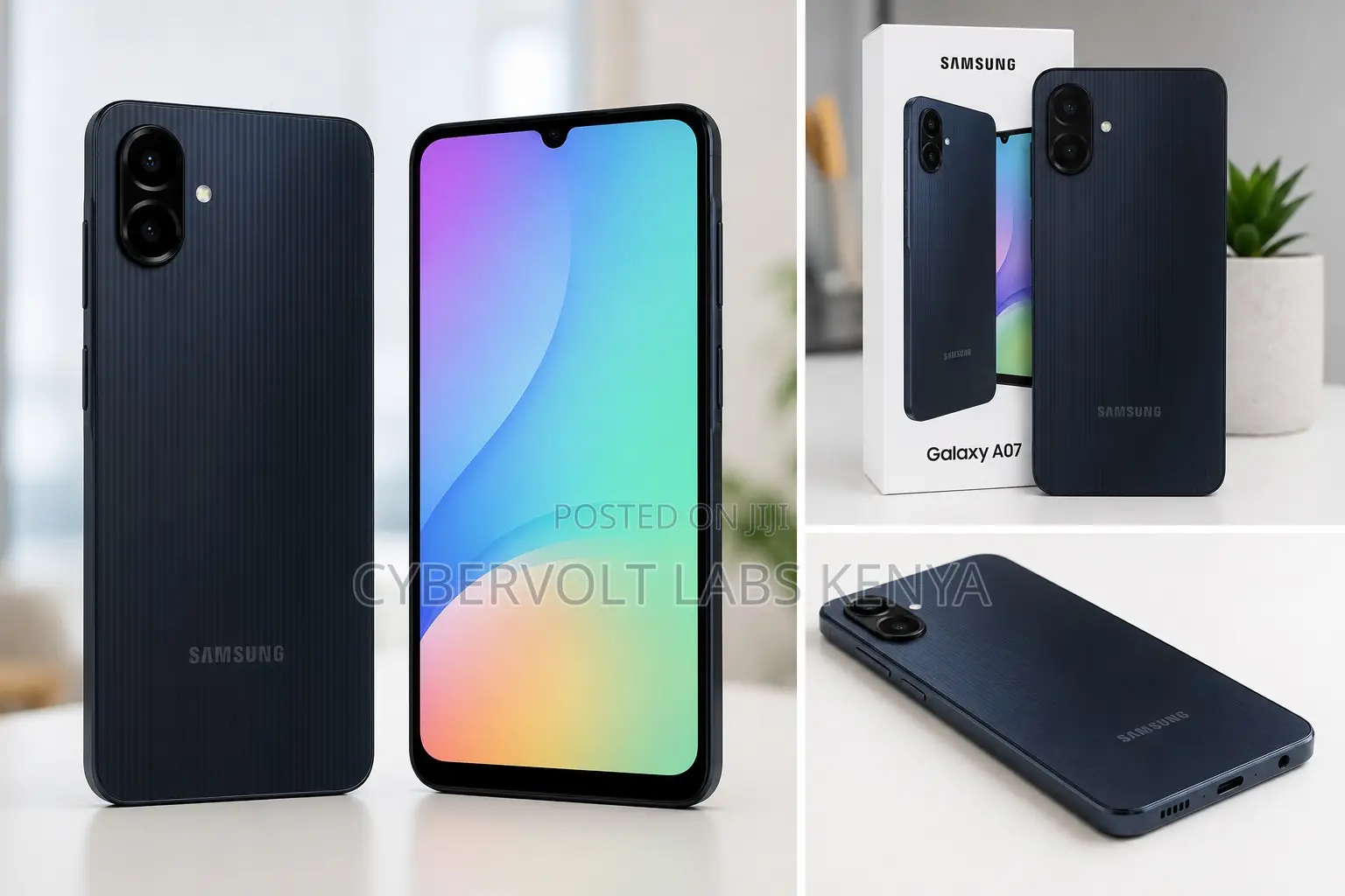 New Samsung Galaxy A07 4G 64 GB Black