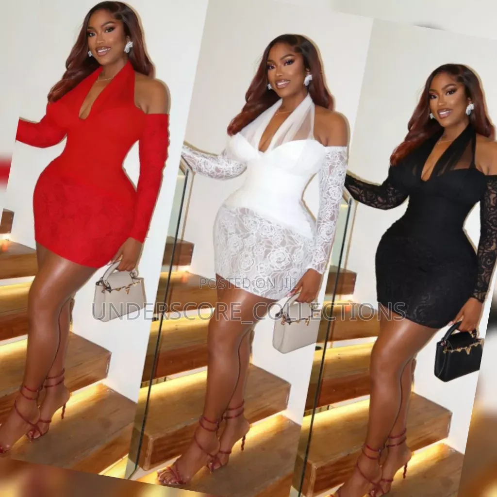 Off-the-Shoulder Lace Dress