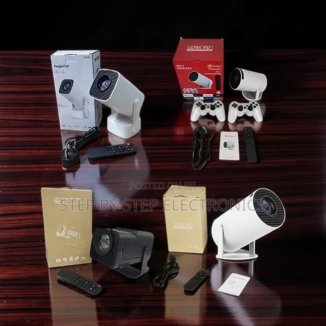 HDMI and USB Hy300 HY320 Portable Android Projectors Wholesale Prices