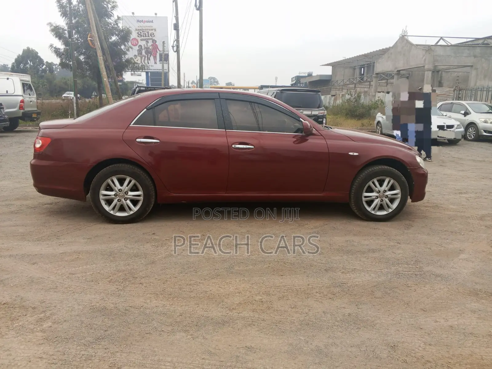 Toyota Mark X 2006 Red