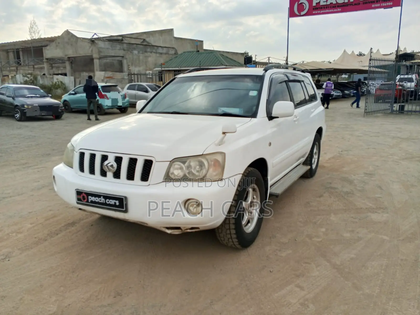 Toyota Kluger 2002 White