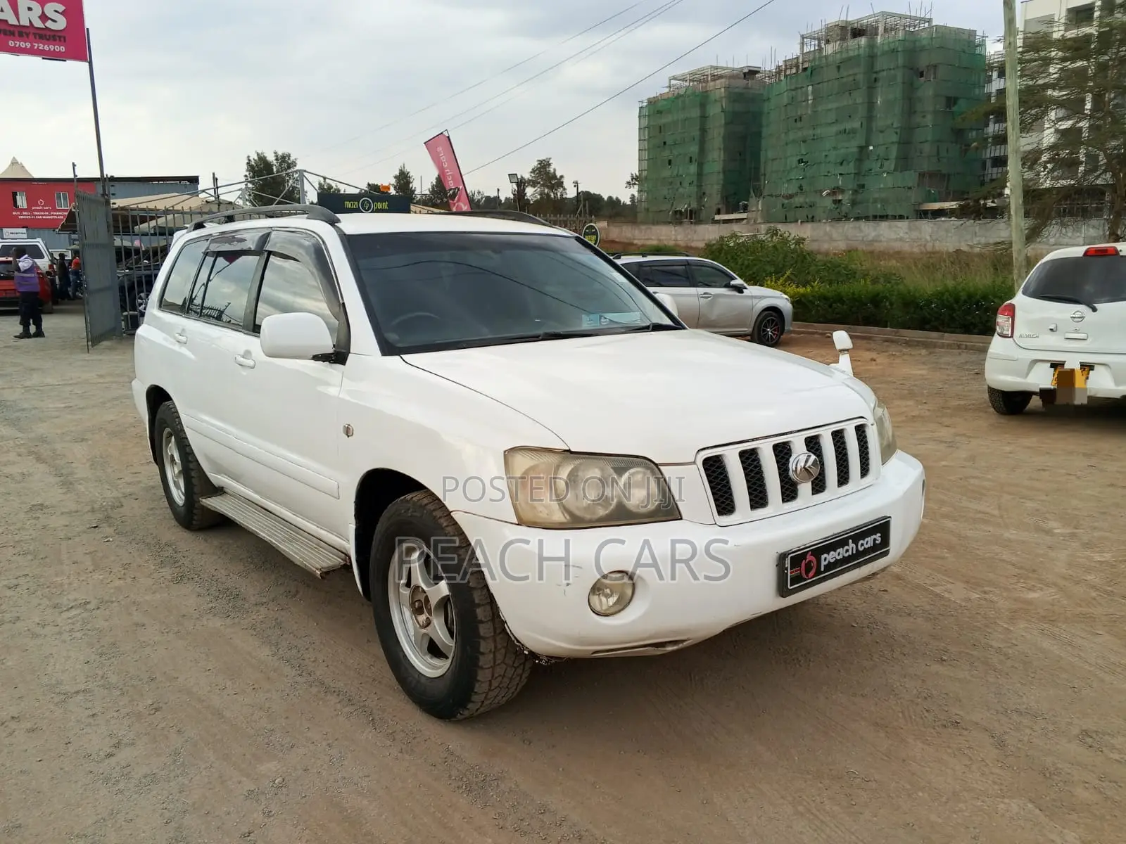 Toyota Kluger 2002 White