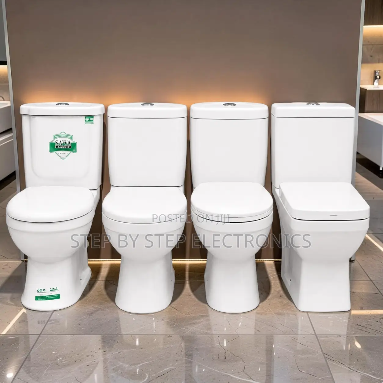 Modern Bathroom WC Collection With Premium White Ceramic Toilets