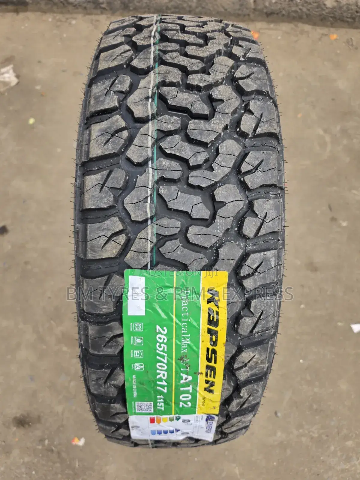 265 /70 R17 Kapsen Tires (All Terrain)