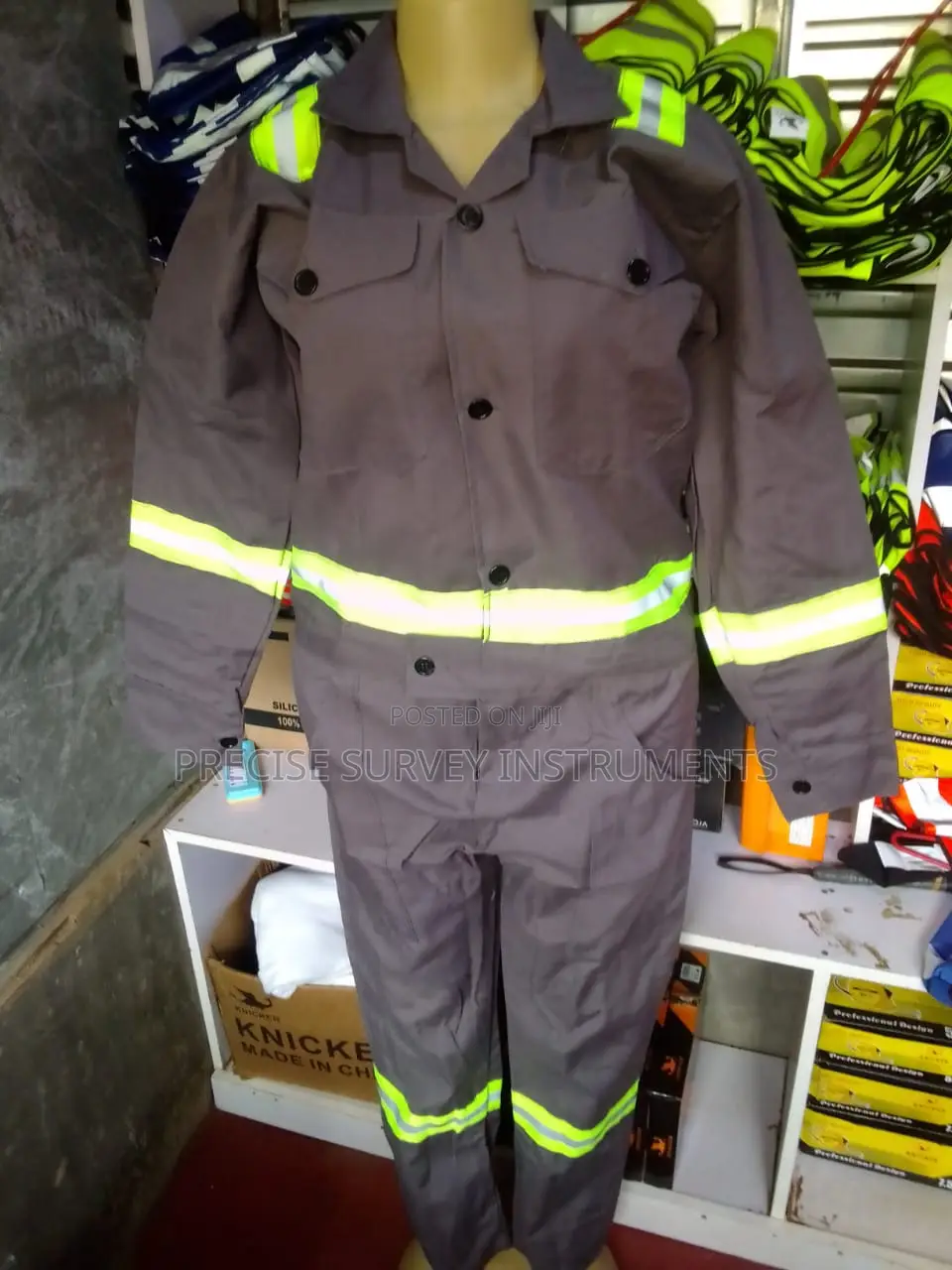 Multi-Pocket Cargo Overall