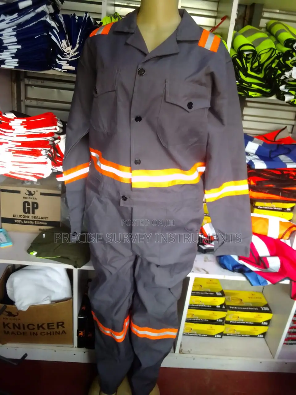 Construction Cargo Pants Overall
