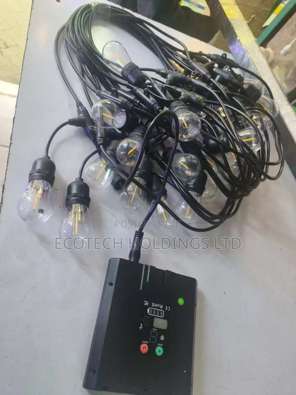 20mtrs 20 Bulbs Solar String Lights Mey6