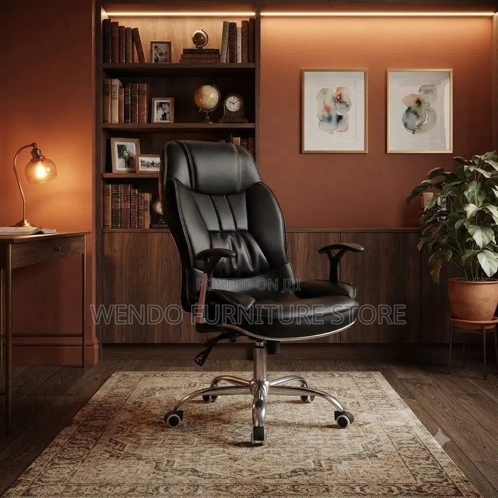 Office Chairs; Leather Reclining Office Interior Chair