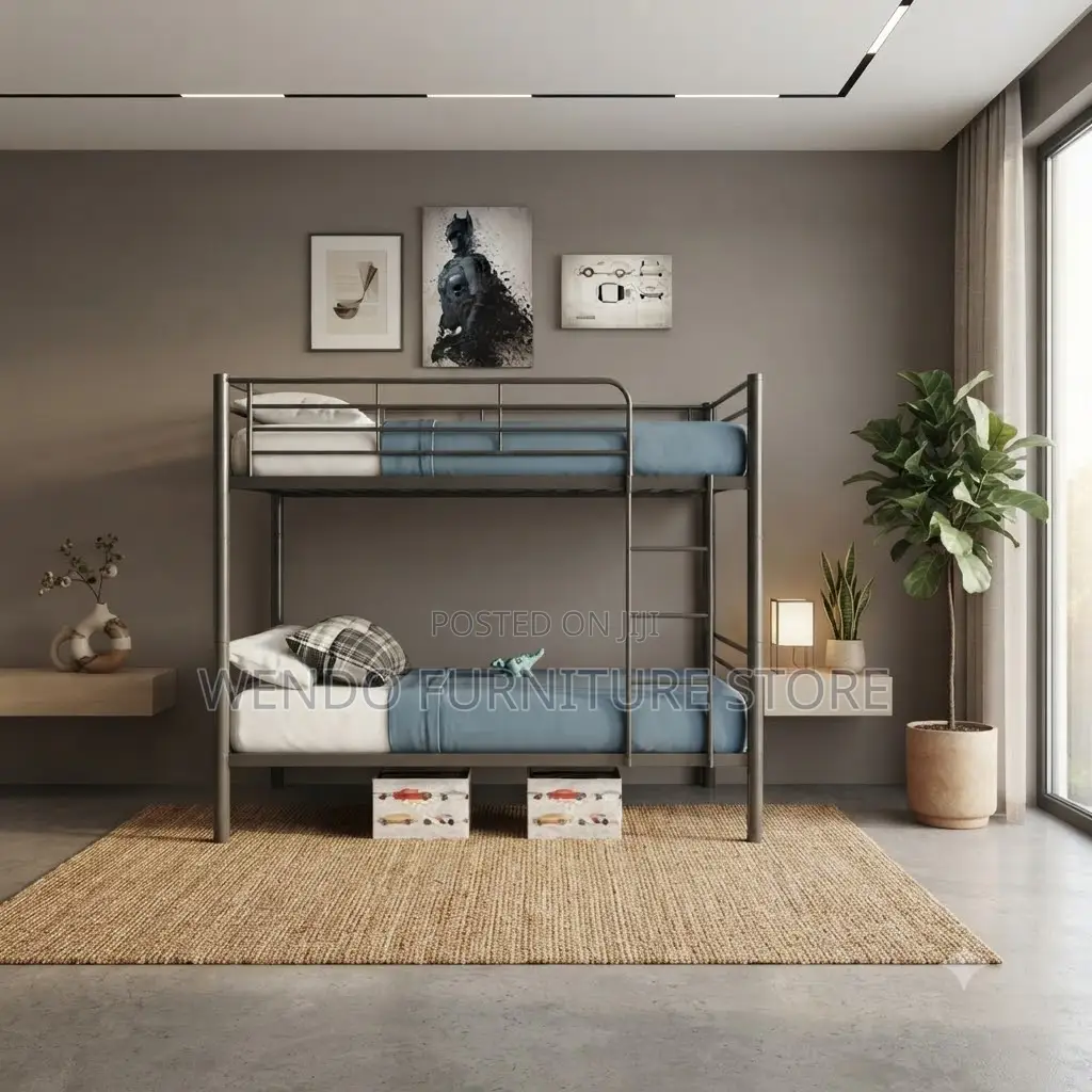 Metallic Double Bed