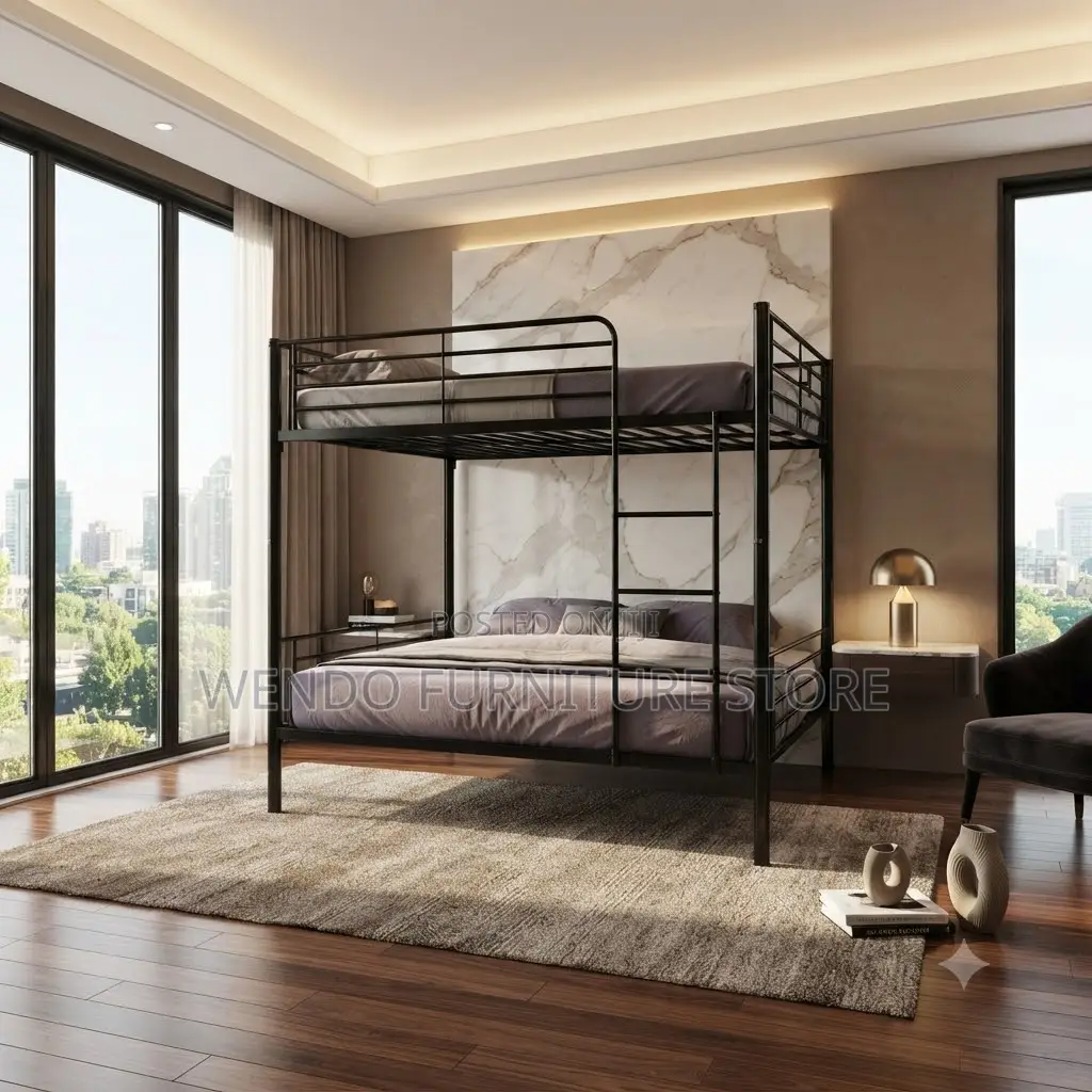 Metallic Double Bed