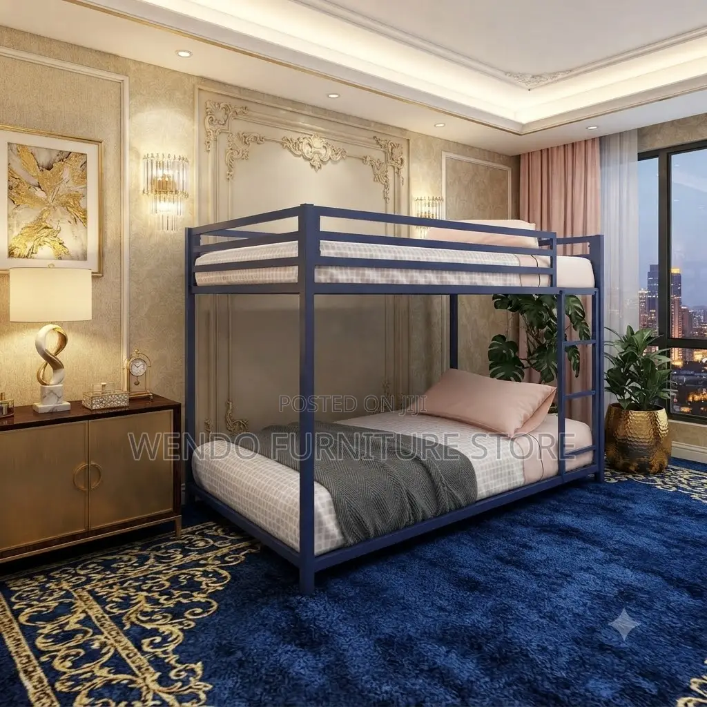Metallic Double Bed