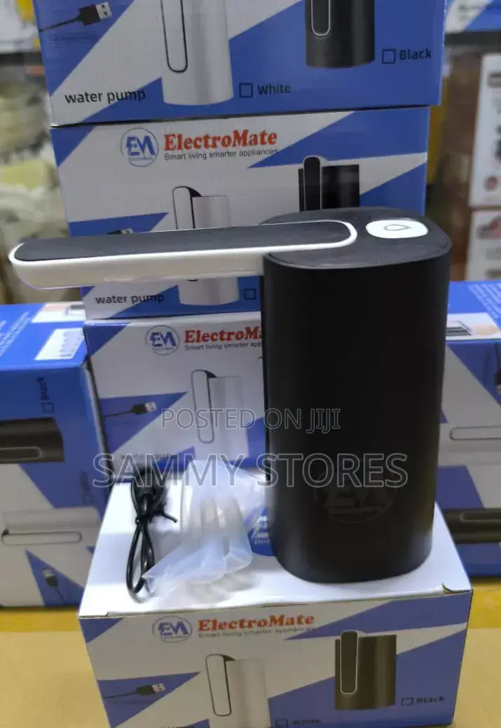 Portable USB Water Dispenser Pump Bottles – Easy One-Touch Operation