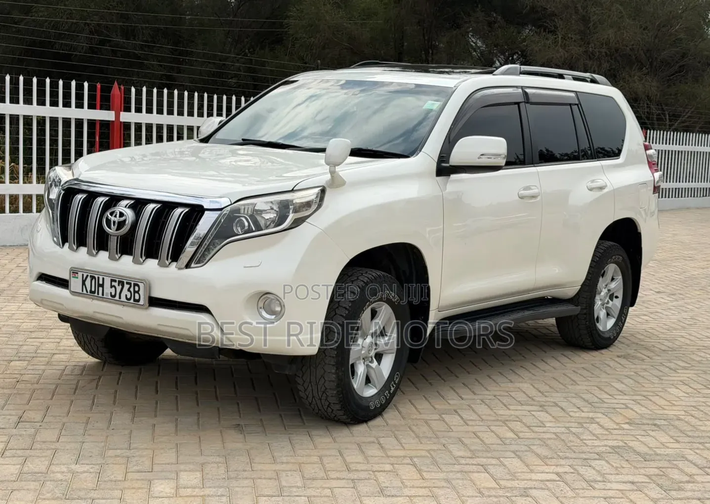 Toyota Land Cruiser Prado 2.7 VVT-i 2014 White