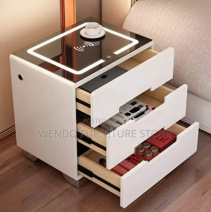 Storage Units; Three Lockers Products Storage Bedside Cabinet