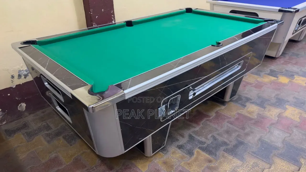 Commercial Marble Pool Table for Hotels Game Rooms