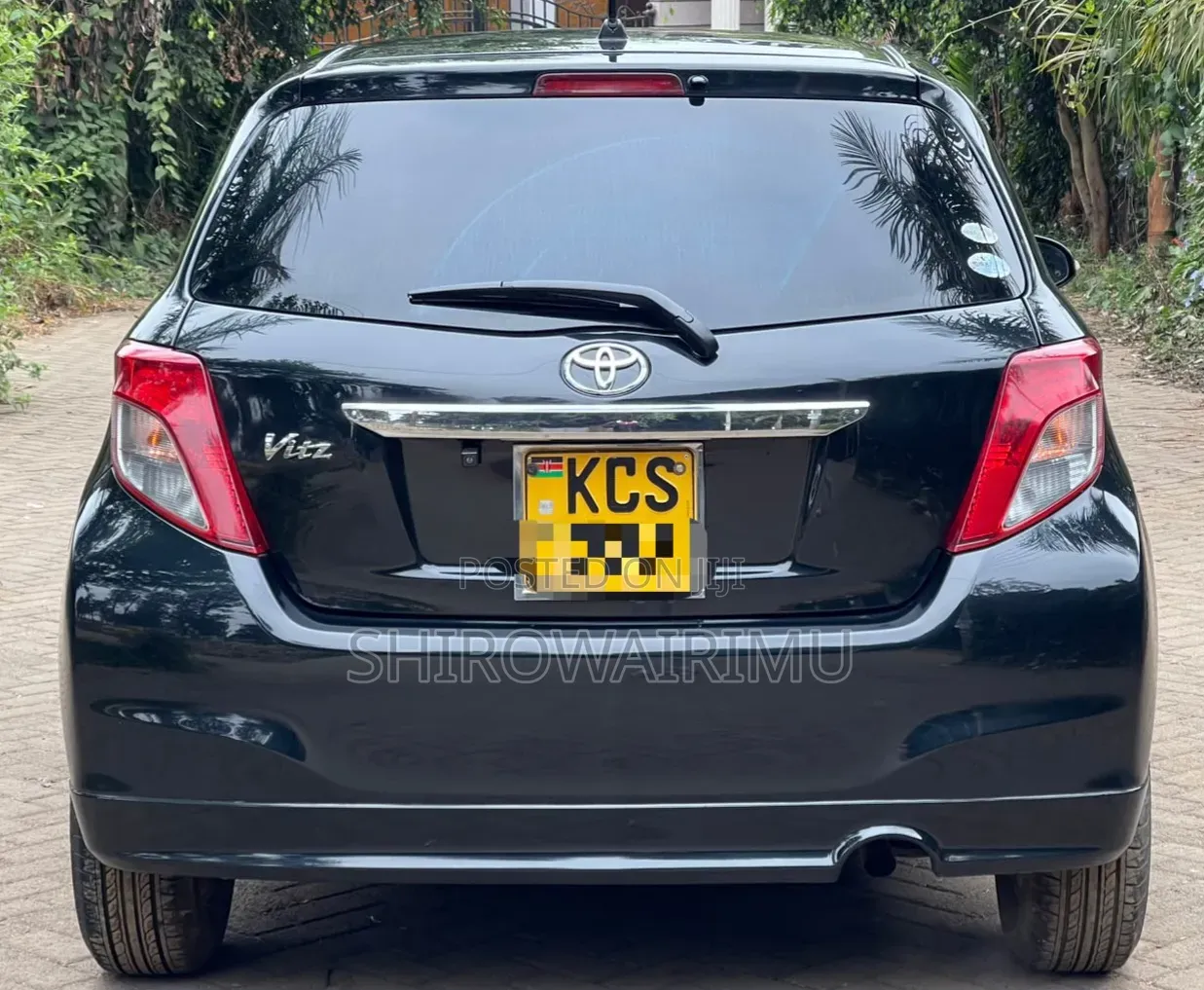 Toyota Vitz 2011 Matt Black