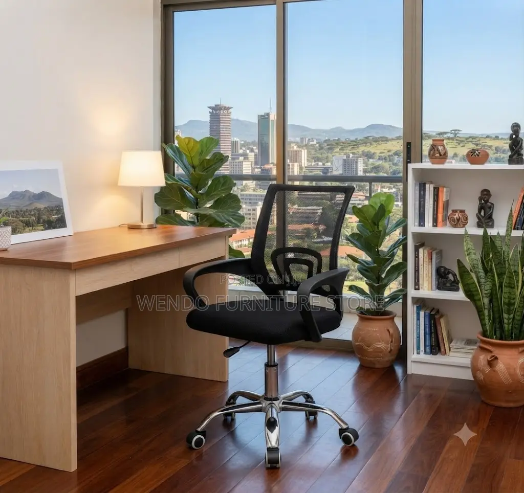 Office Chairs; Mesh Offices Clerical Chair With Mid Backrest