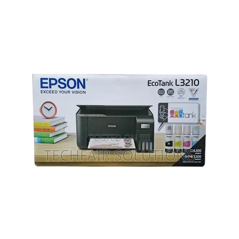 Epson EcoTank L3210 A4 All-in-One Ink Tank Printer (Print/ Scan/ Copy)