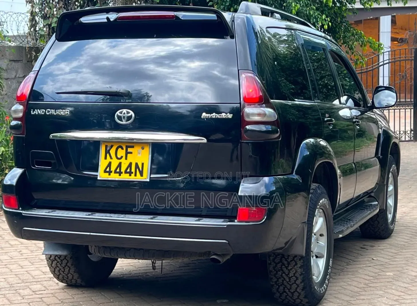 Toyota Land Cruiser Prado 2008 Black