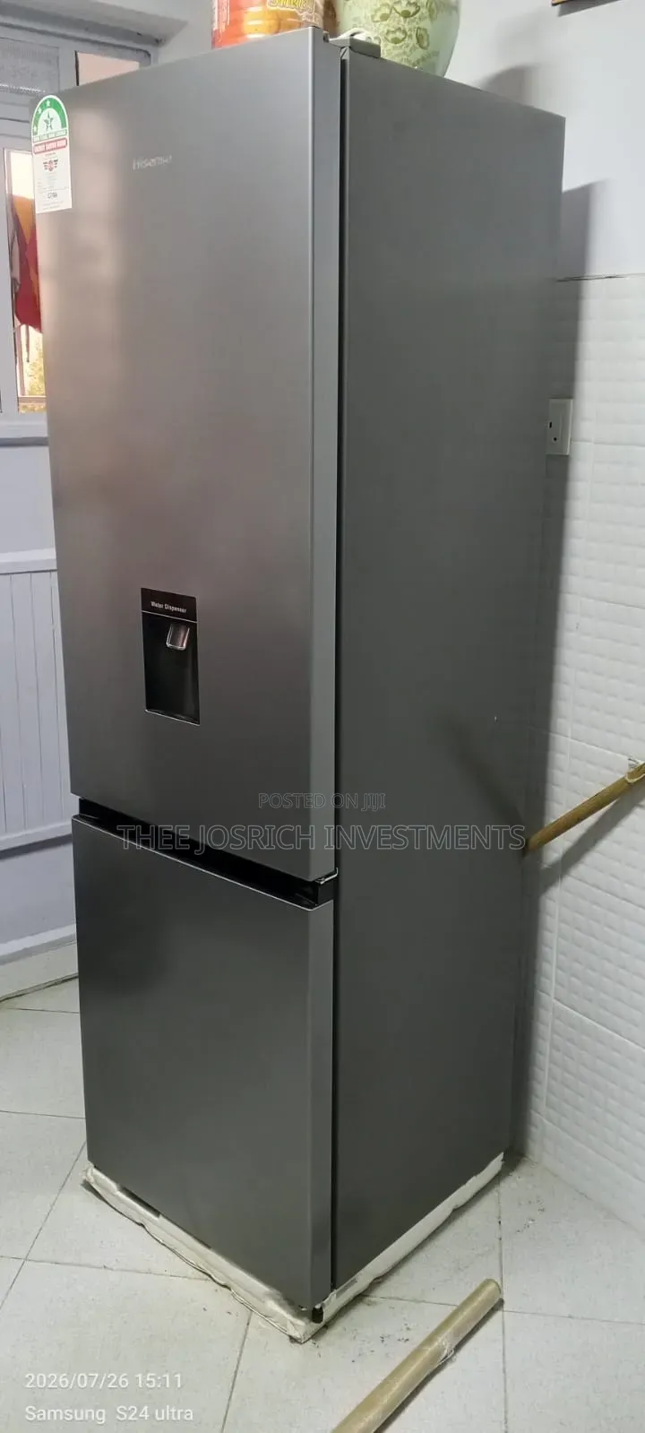 Hisense 292 Litres Bottom Freezer Double Door NO FROST