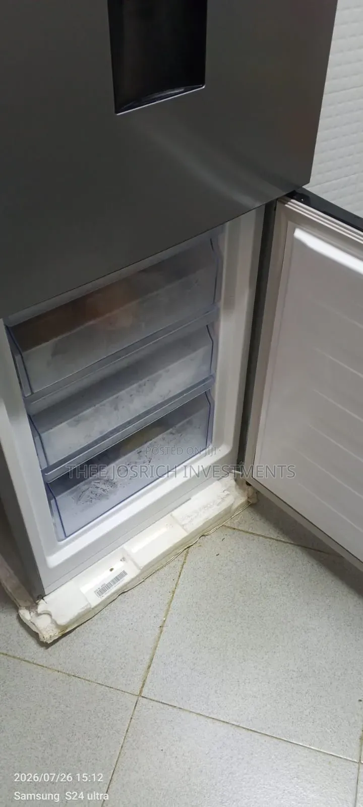 Hisense 292 Litres Bottom Freezer Double Door NO FROST