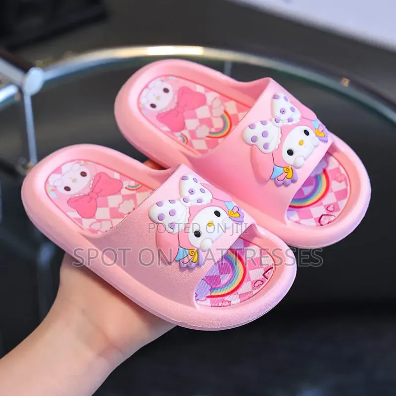 Kids' Kuromi Slides. Sizes 24-39. Countrywide Delivery Available.