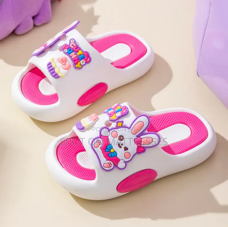 Kids' Bunny Slides for Girls. Size 24-35. Nationwide Delivery!