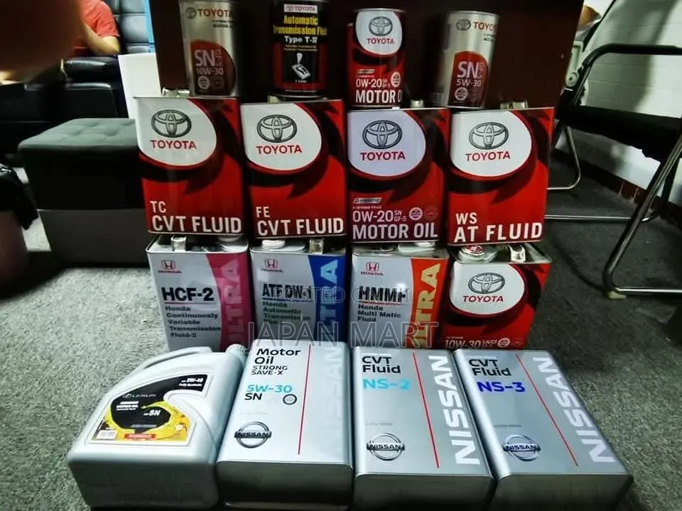 Nissan Automotive Fluids(cvt Ns3,cvt Ns2,nissan Engine Oil Sn 5w-30)
