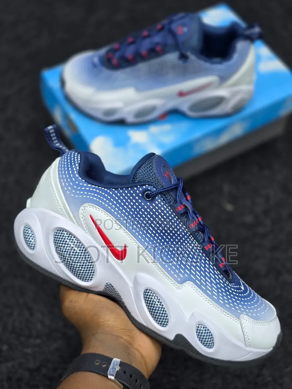 Nike Nocta Glide Navy Blue Sneakers