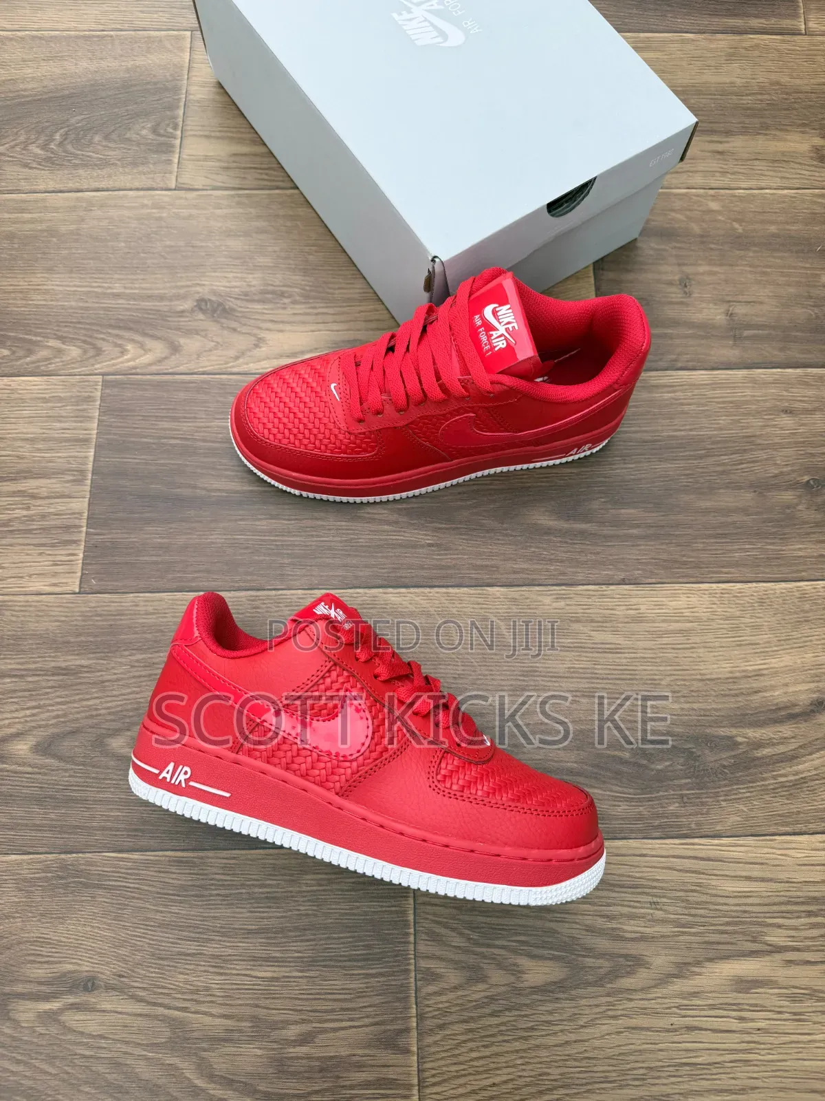 Nike Air Force 1 Low Tripple Gym Red