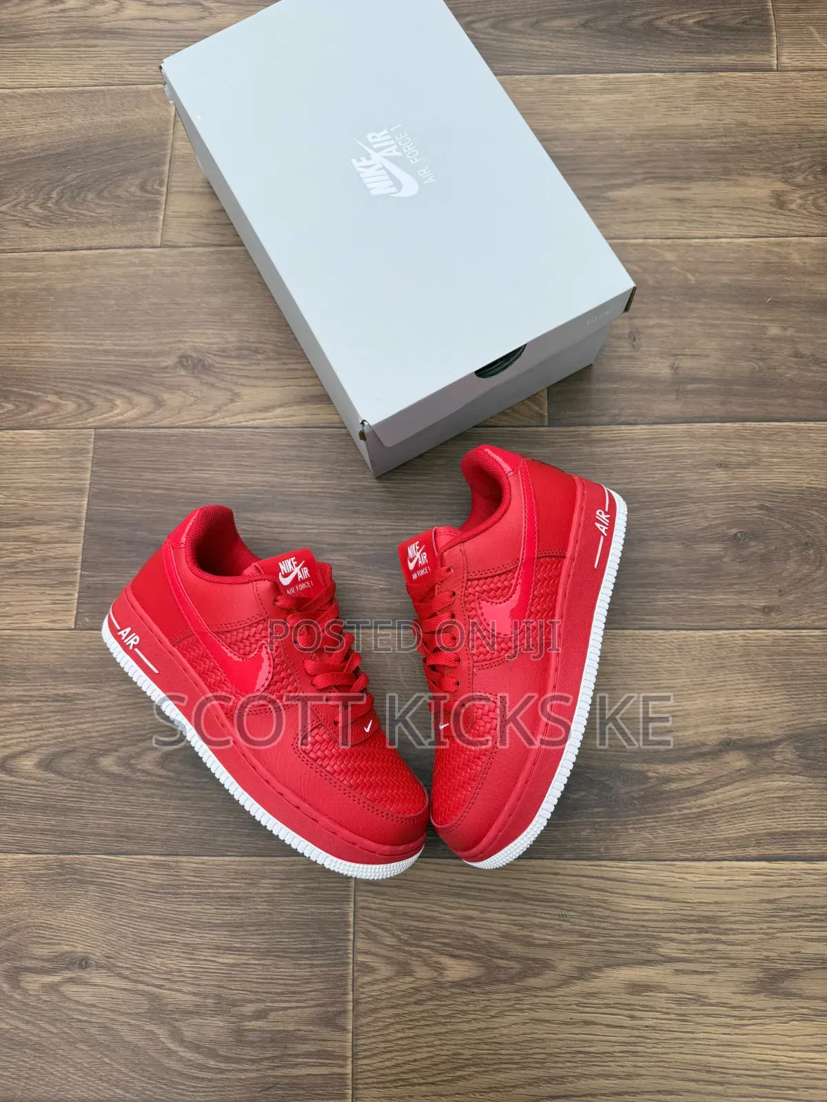 Nike Air Force 1 Low Tripple Gym Red