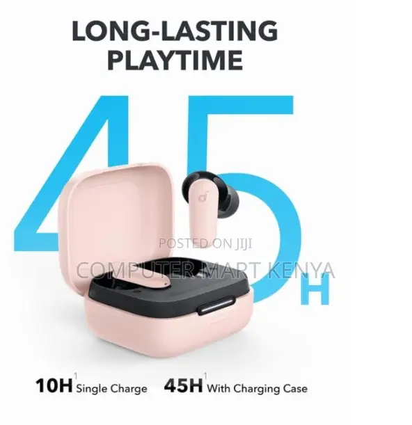 Soundcore R50i NC True Wireless Noise Cancelling Earbuds–Pink
