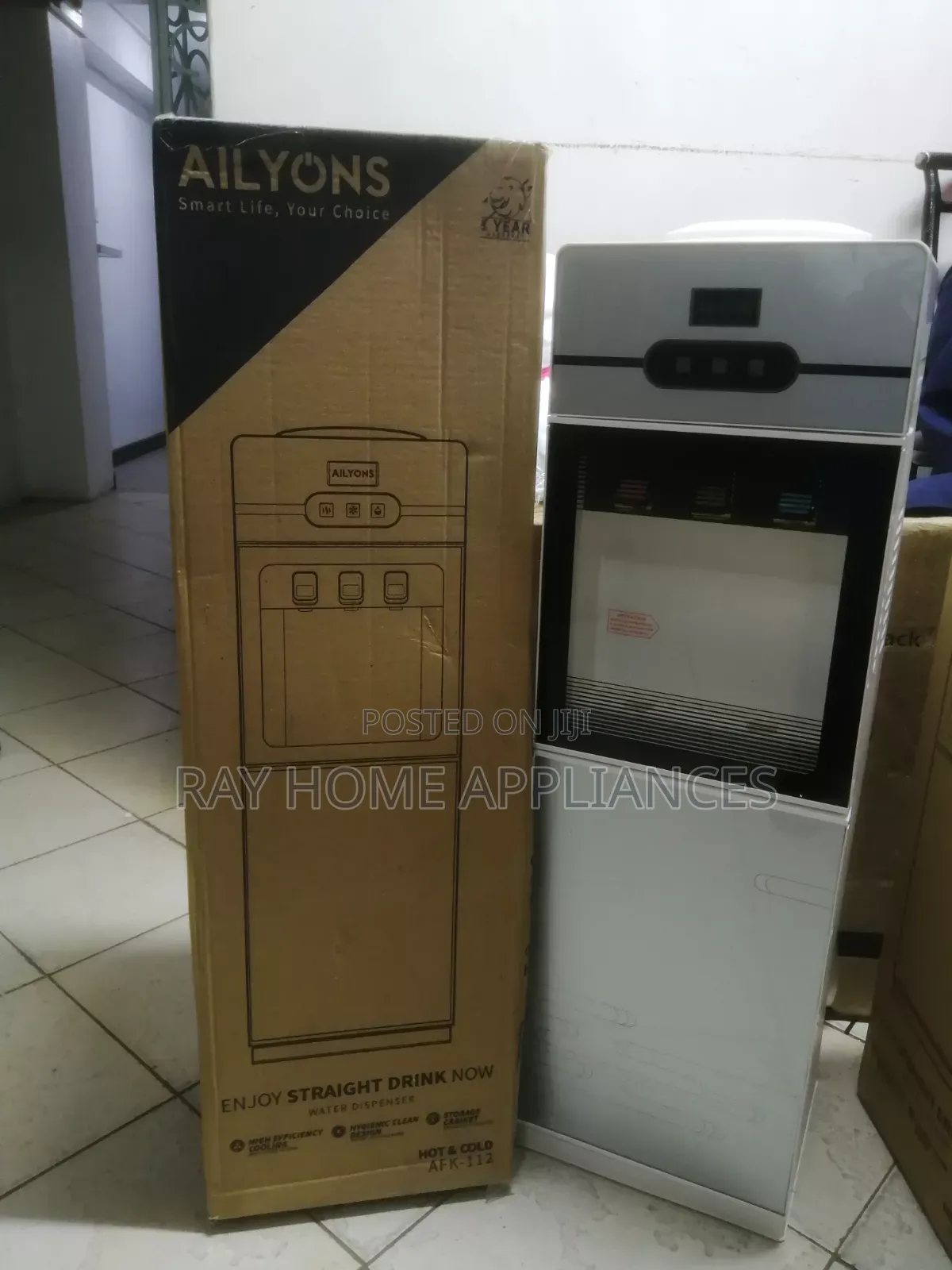 Ailyons 3 Taps Water Dispenser ( Hot , Normal and Cold)