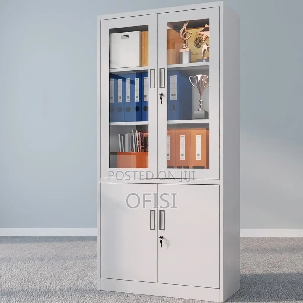 Office Cabinet; 4 Doors Metal Lockable Office File Cabinet