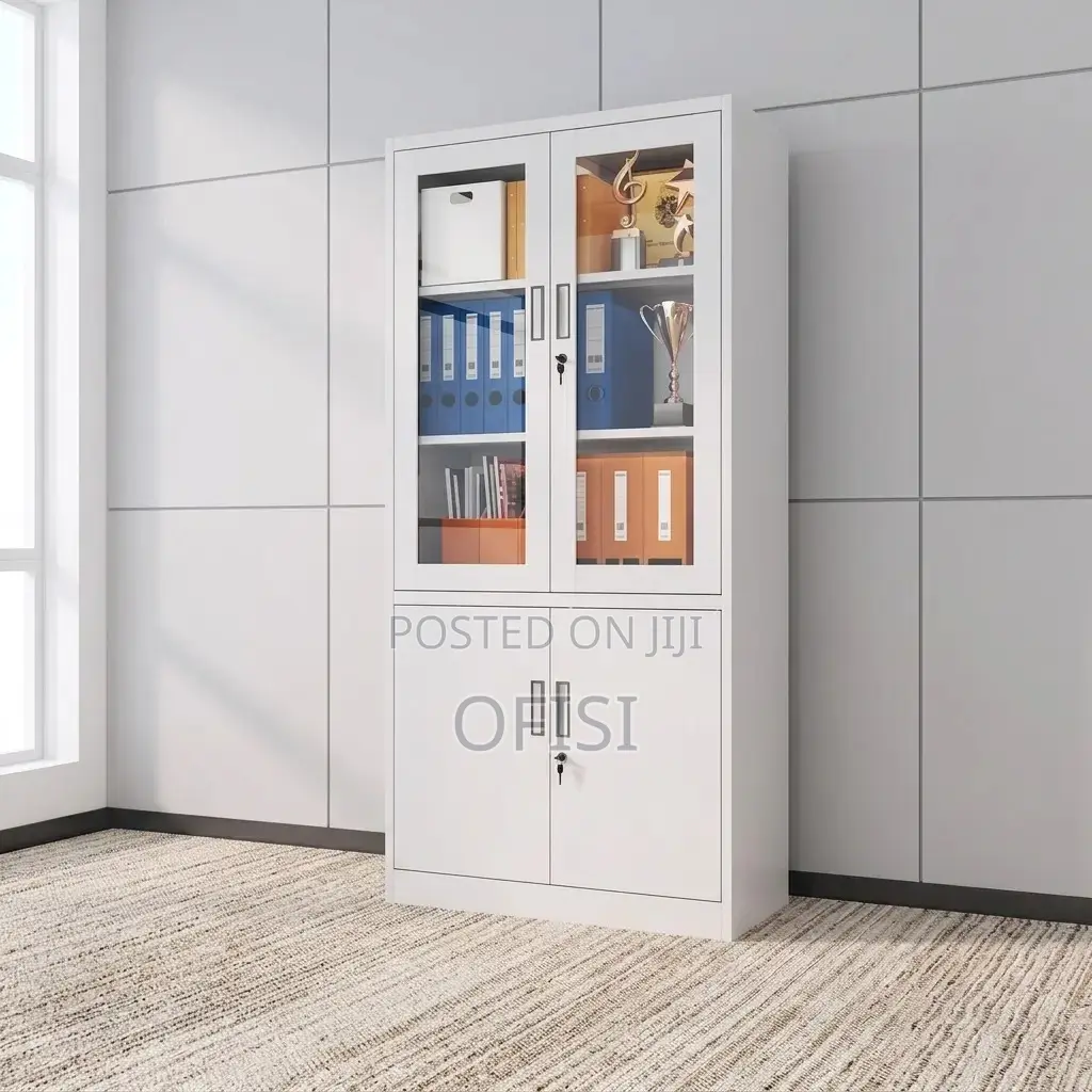 Office Cabinet; 4 Doors Metal Lockable Office File Cabinet