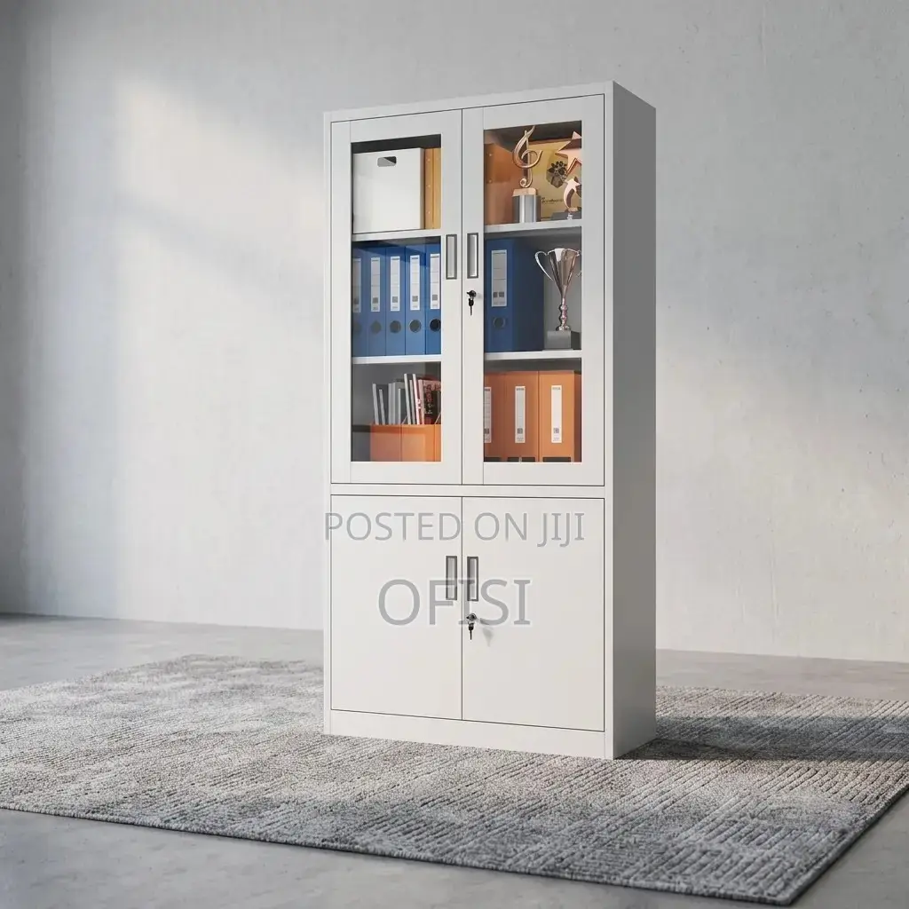 Office Cabinet; 4 Doors Metal Lockable Office File Cabinet
