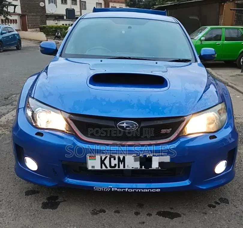 Subaru Impreza WRX STI 2013 Blue
