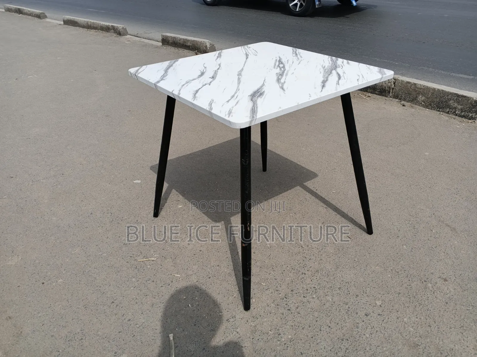 Square Marble Dining Table