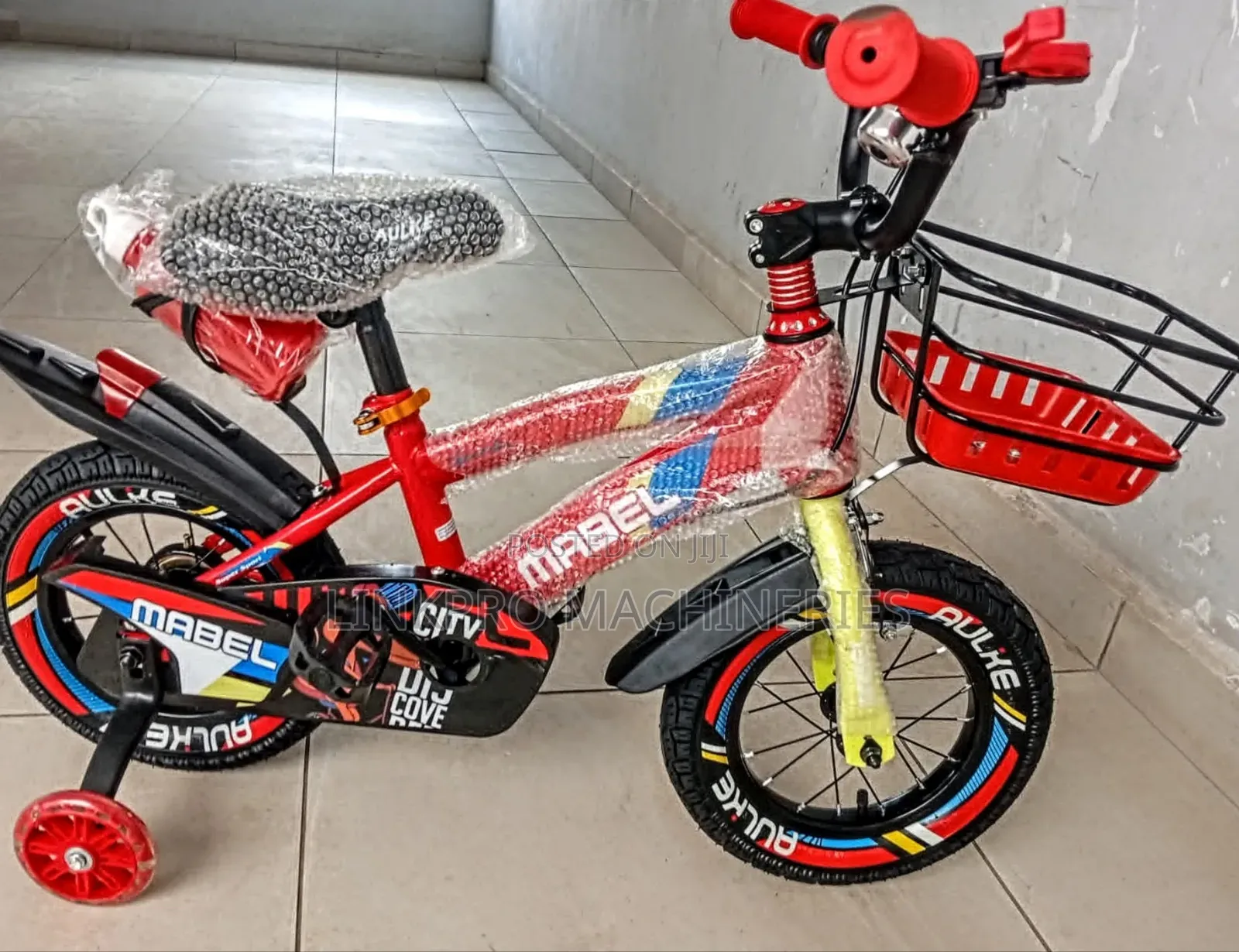 Mabel Size 12 Red Kids Bike