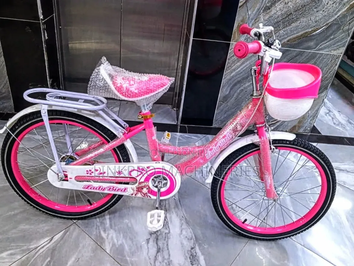Size 20 Ladybird Pink Girl Bike