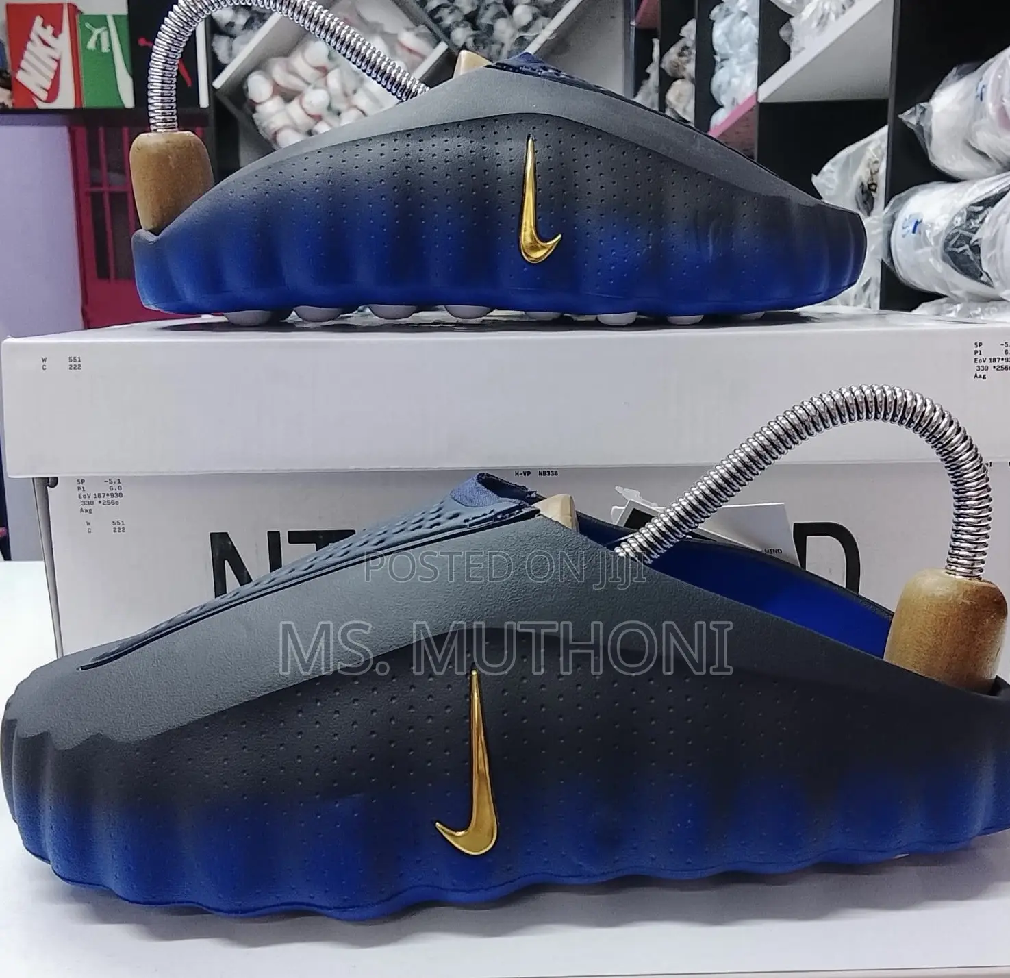 Nike Mind 001 "Blackened Blue." Size 39-44